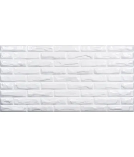 Decorative panel BRICK WHITE