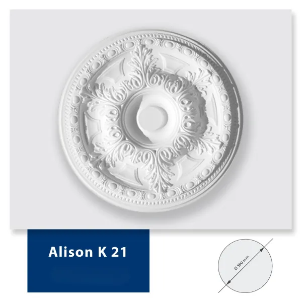 Stuckrosette Aliison (K21)