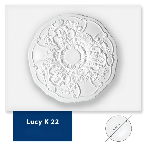 Stuckrosette Lucky (K22)