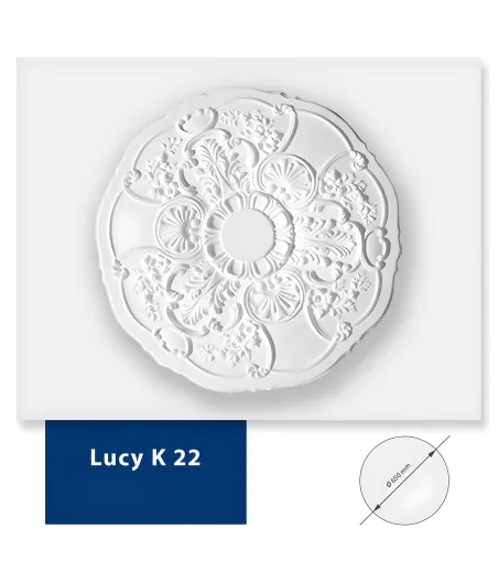 Stuckrosette Lucky (K22)