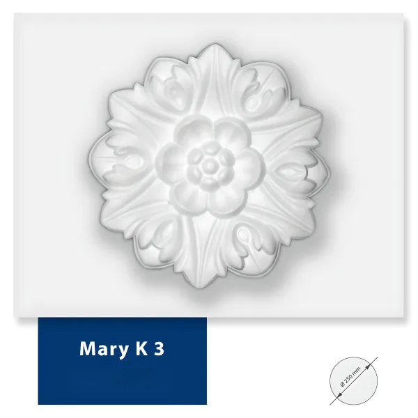 Stuckrosette Mary (K3)