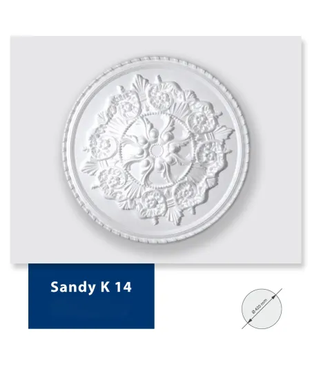 Stuckrosette Sandy (K14)