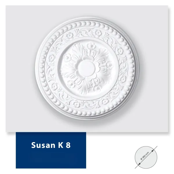 Stuckrosette Susan (K8)