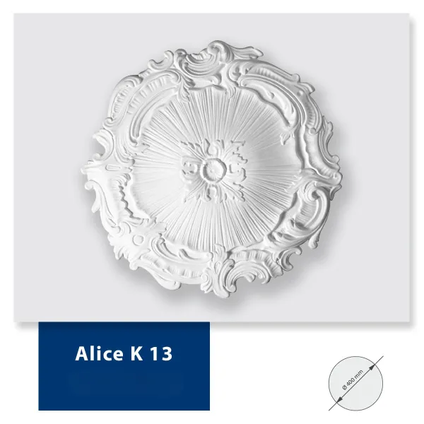 Stuckrosette Alice (K13)