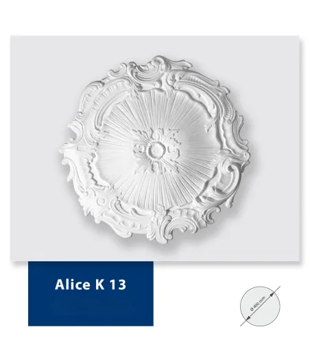 Stuckrosette Alice (K13)