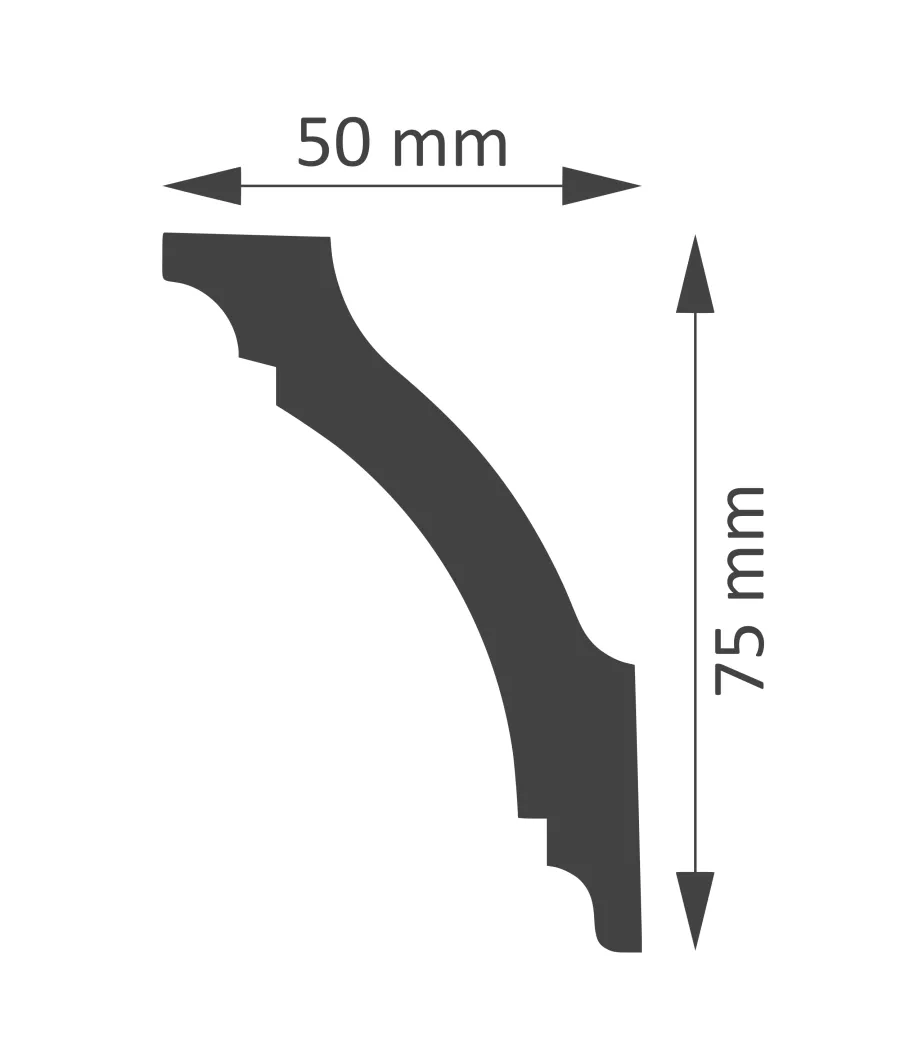 NB80 Leisten 70x50 mm | 20m