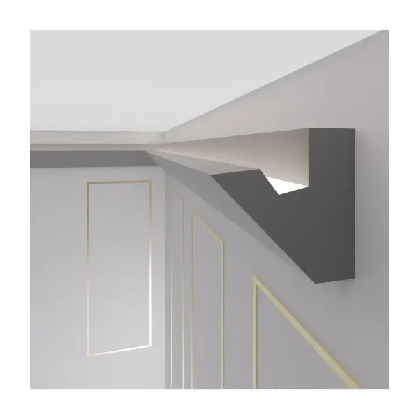 copy of 30 Meter+6 Ecken LED Zierleisten, Stuckleiste für indirekte Beleuchtung OL-5