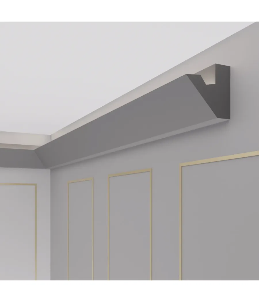 copy of 30 Meter+6 Ecken LED Zierleisten, Stuckleiste für indirekte Beleuchtung OL-5