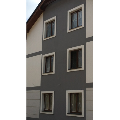 1,2 Meter Außenverkleidung Fassade Haus Wand Flachleiste Rahmen L-4 130x30 mm