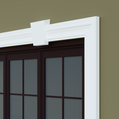 Fensterverkleidung Fassadendekor - Z1