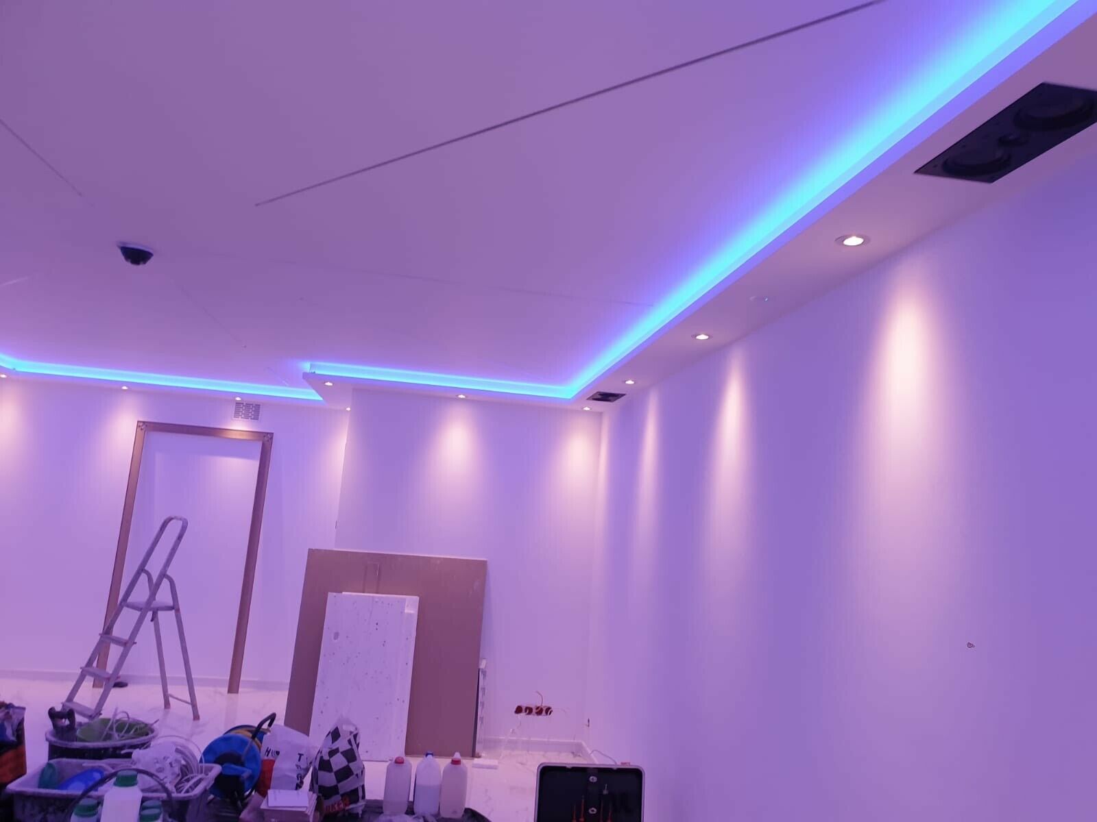 1,2 Meter LED Licht Bebauung Stuckleiste für indirekte Beleuchtung XPS OL-45 
